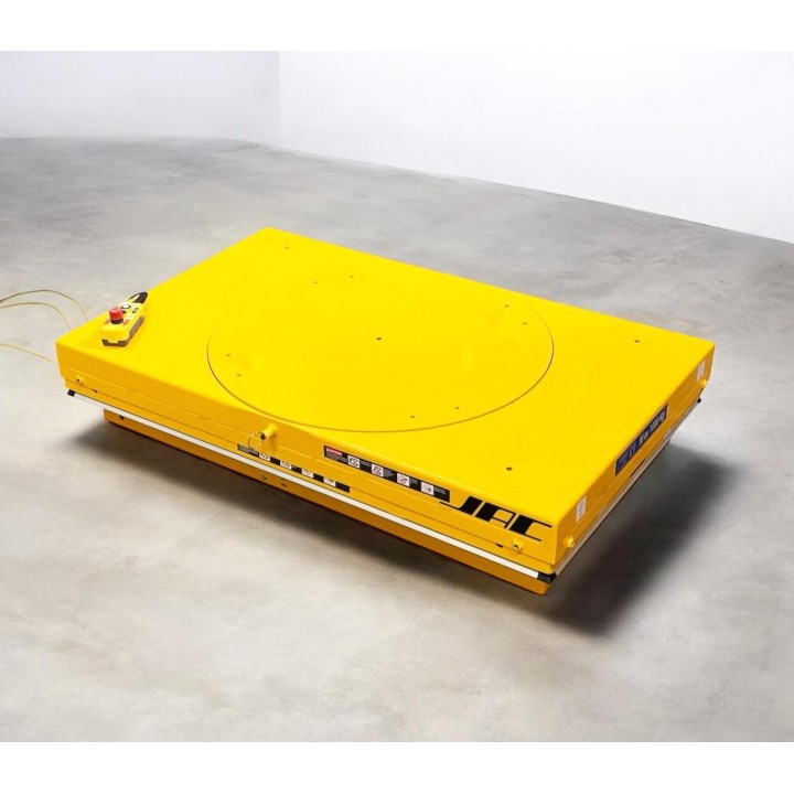 OPTION Plateau tournant pour table HIW0500 et HIW1000 + blocage de direction 3 position