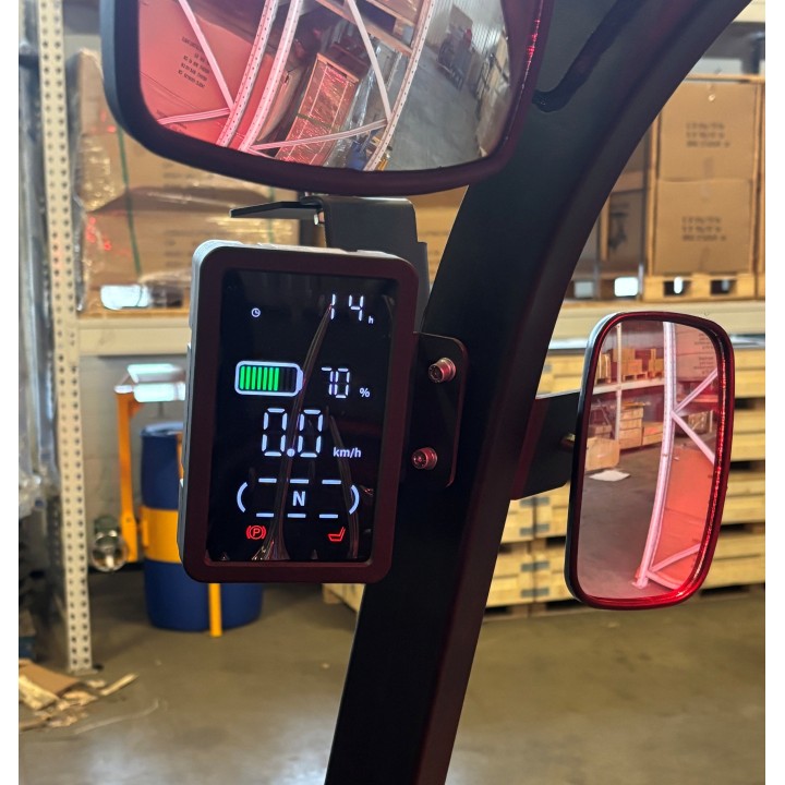 Chariots élévateur électrique occasion batterie lithium levée 4800mm charge 1800 Kg