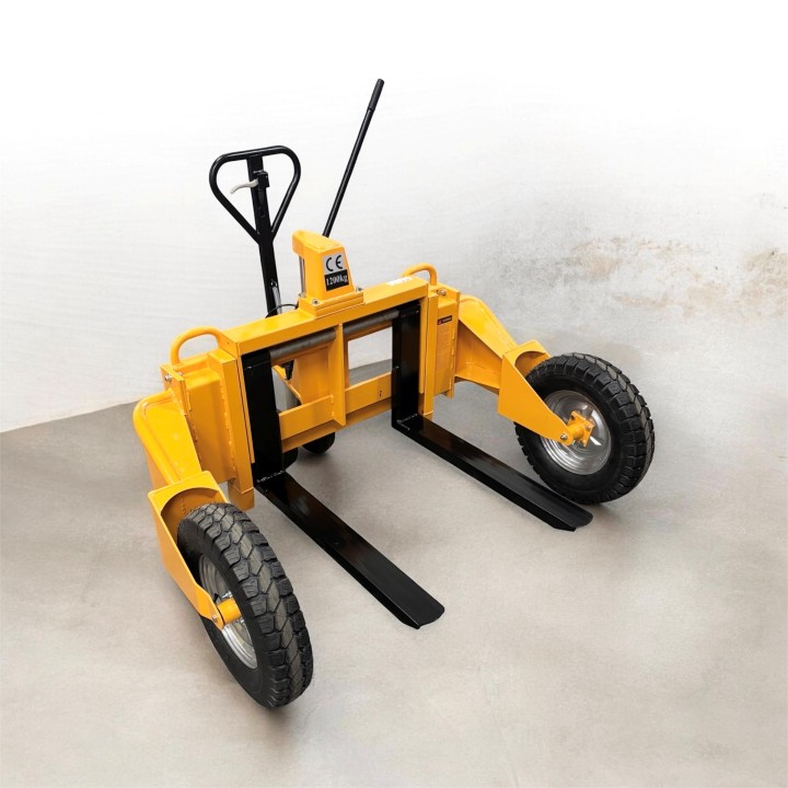 Transpalette manuel tout terrain, charges 1200 Kg