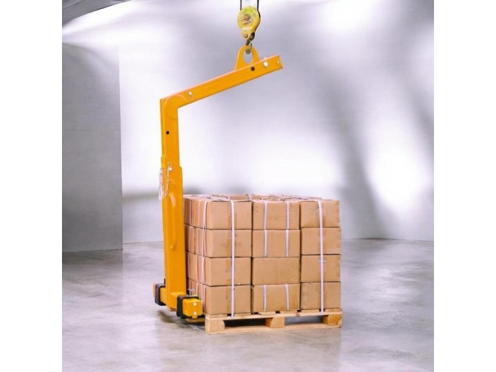 Lève palettes autoéquilibré à fourches réglables, capacité de charge 3000 Kg