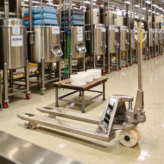 Transpalette manuel INOX