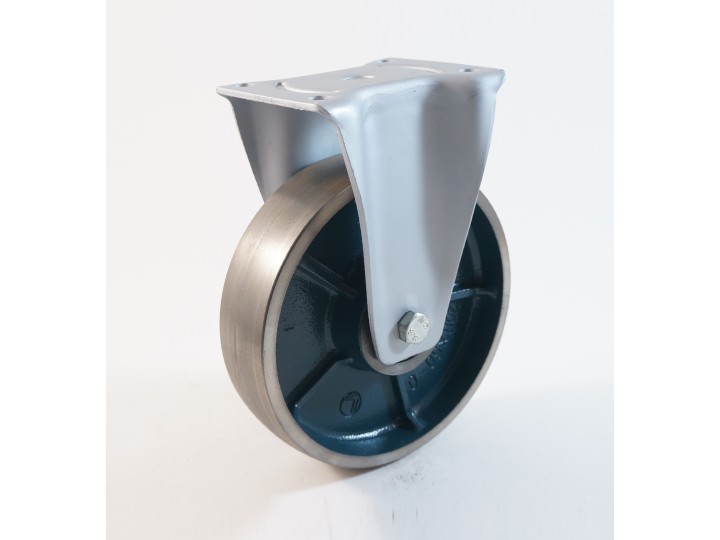 Roulette à platine renforcé, Roue en fonte, (série 60/Q)