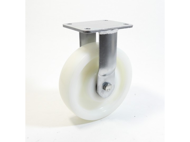 Roulette à platine extra renforcé, roue polyamide 6 blanc renforcé (série 70/PR)