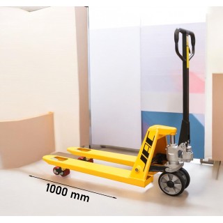 Transpalette manuel renforcé, fourches 1000x540 mm, charge 2500 Kg.
