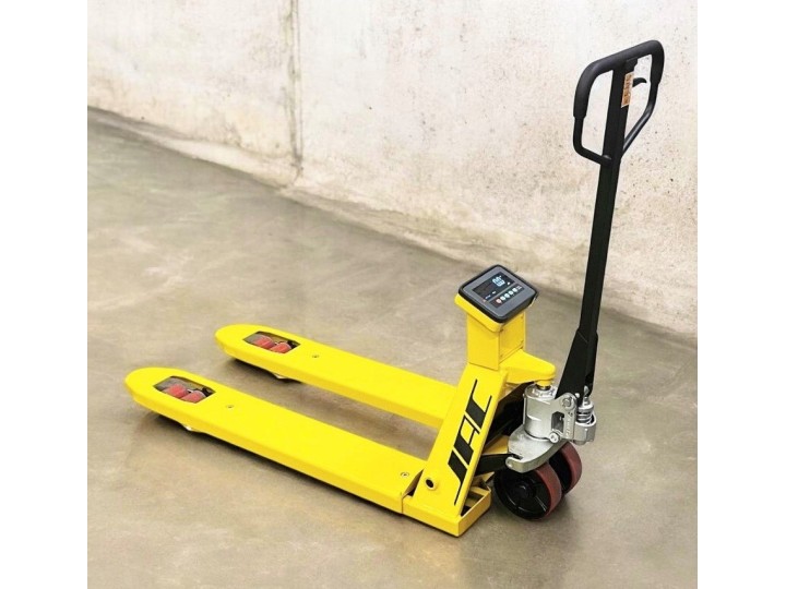 Transpalette manuel peseur charges 2000 Kg / pesage 2000 Kg