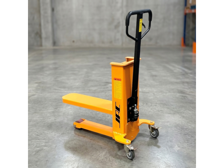 Transpalette manuel mono fourche, pour ¼ de palette, charge 500 Kg