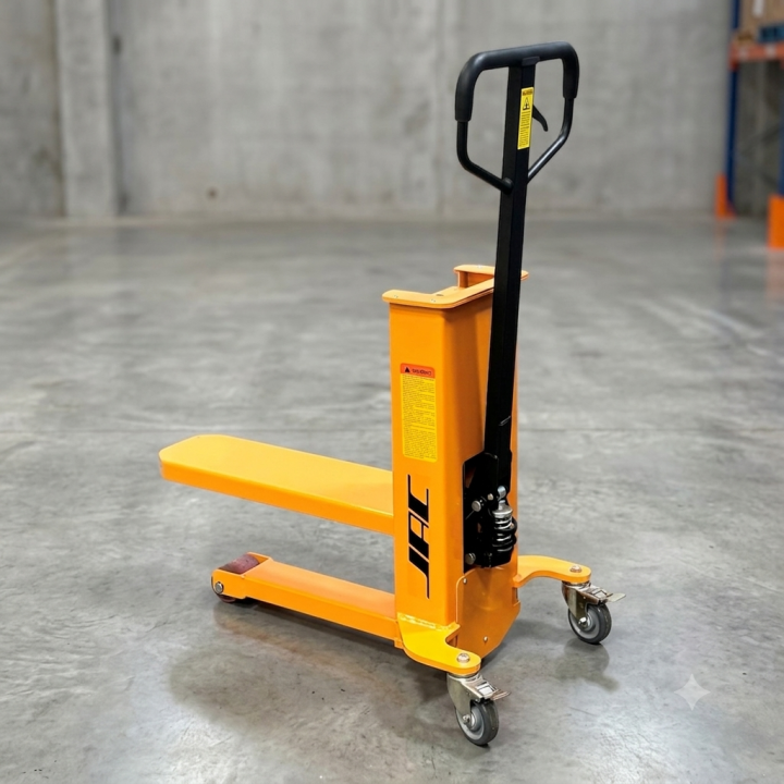 Transpalette manuel mono fourche, pour ¼ de palette, charge 500 Kg