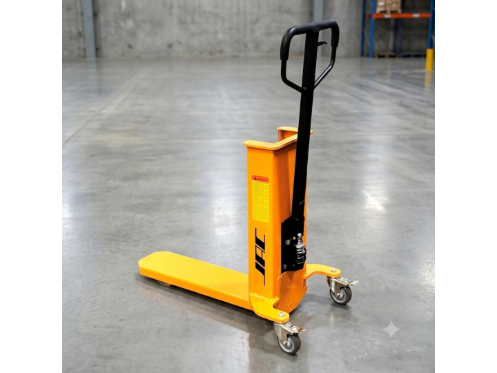 Transpalette manuel mono fourche, pour ¼ de palette, charge 500 Kg