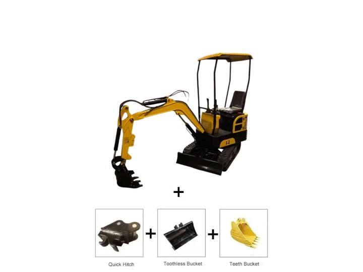 Mini pelle 1200 Kg