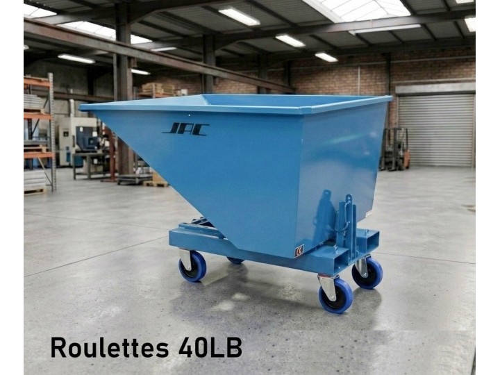 Roulette compatible avec bennes auto basculantes