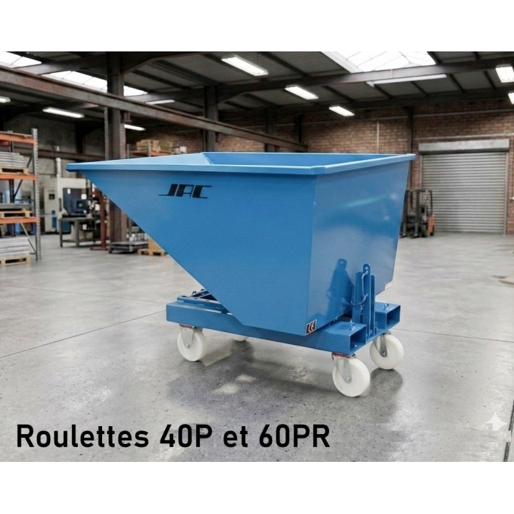 Roulette compatible avec bennes auto basculantes