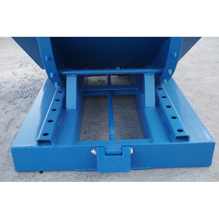 Benne auto basculante 220 Litres, charge 1200 kg.