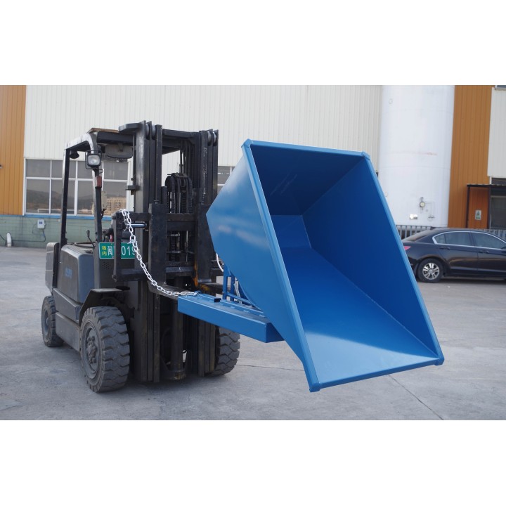 Benne auto basculante 220 Litres, charge 1200 kg.