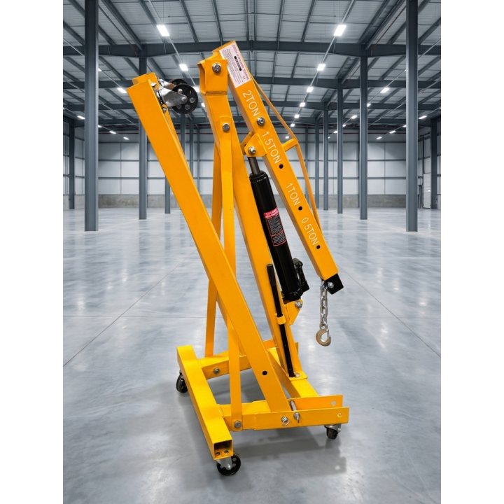 Grue d’atelier pliable, charge 2000Kg