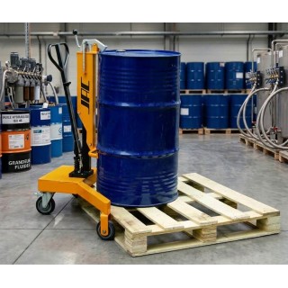Lève fûts hydraulique charge 300 Kg