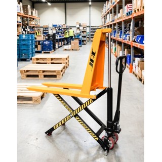 Transpalette haute levée manuel, charges 1500 Kg,