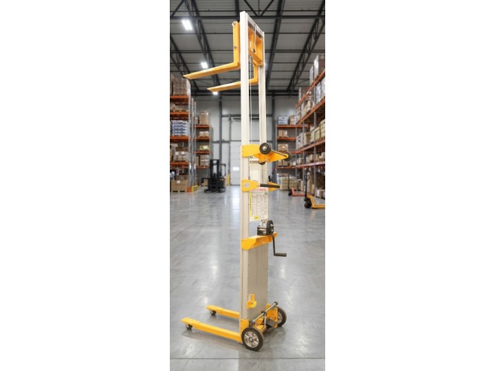 Gerbeur manuel à manivelle, modulable, charge 180 Kg