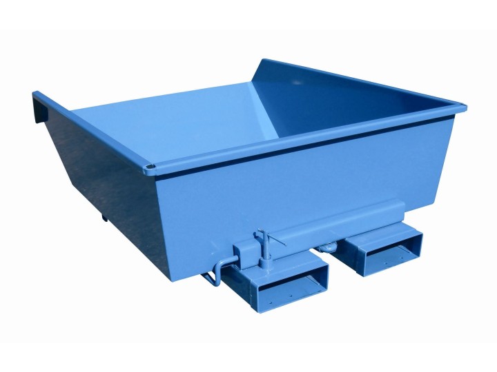 Benne auto basculante surbaissée 550 litres CU 1500 Kg