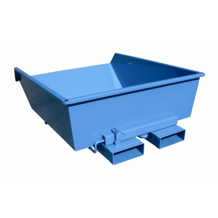 Benne auto basculante surbaissée 750 litres CU 1500 Kg